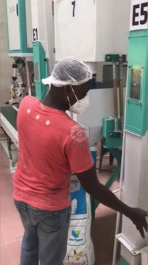 Molinos de arroz de 25 toneladas en Ghana 