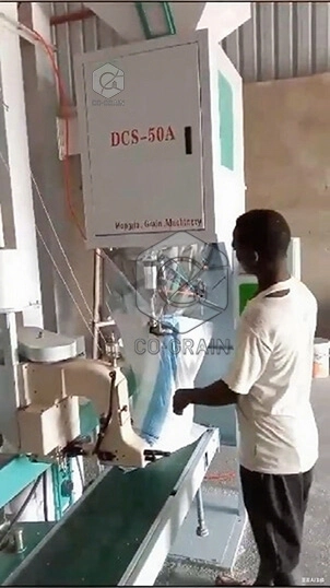 Máquina de molino de arroz 30TD en Malawi