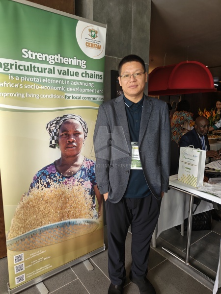 Hongjia Grain Machinery participa en la Ceremonia de Desarrollo Futuro del Procesamiento de Arroz CERFAM de África 