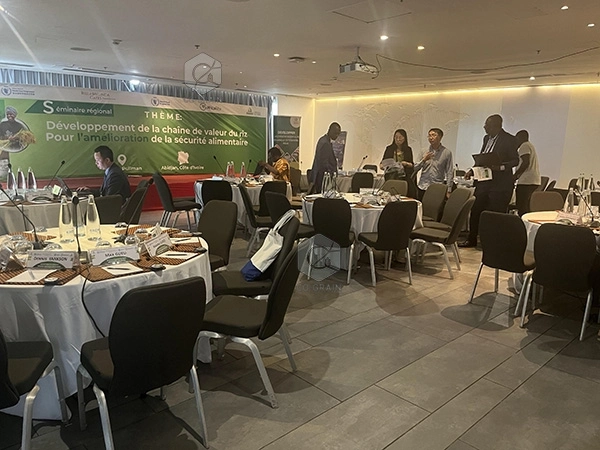 Hongjia Grain Machinery participa en la Ceremonia de Desarrollo Futuro del Procesamiento de Arroz CERFAM de África 