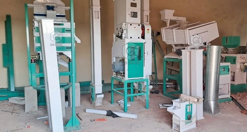 Molino de arroz 30T en Mali