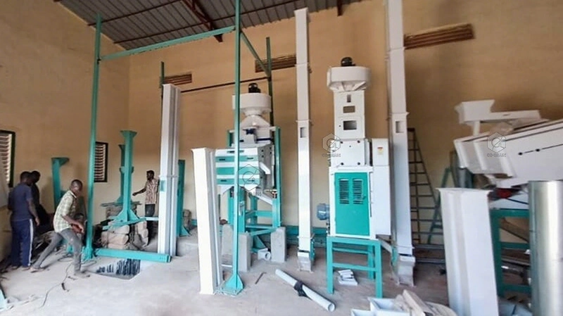 Molino de arroz 30T en Mali