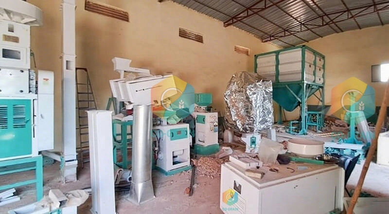 Molino de arroz 30T en Mali