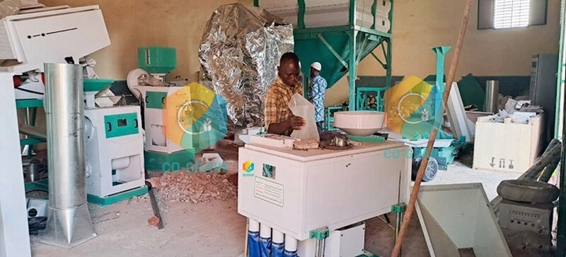 Molino de arroz 30T en Mali