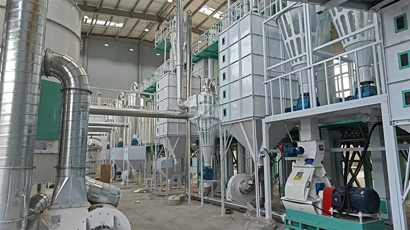 Máquina_completa_de_molino_de_arroz_de_100toneladas_por_día_Nigeria 1